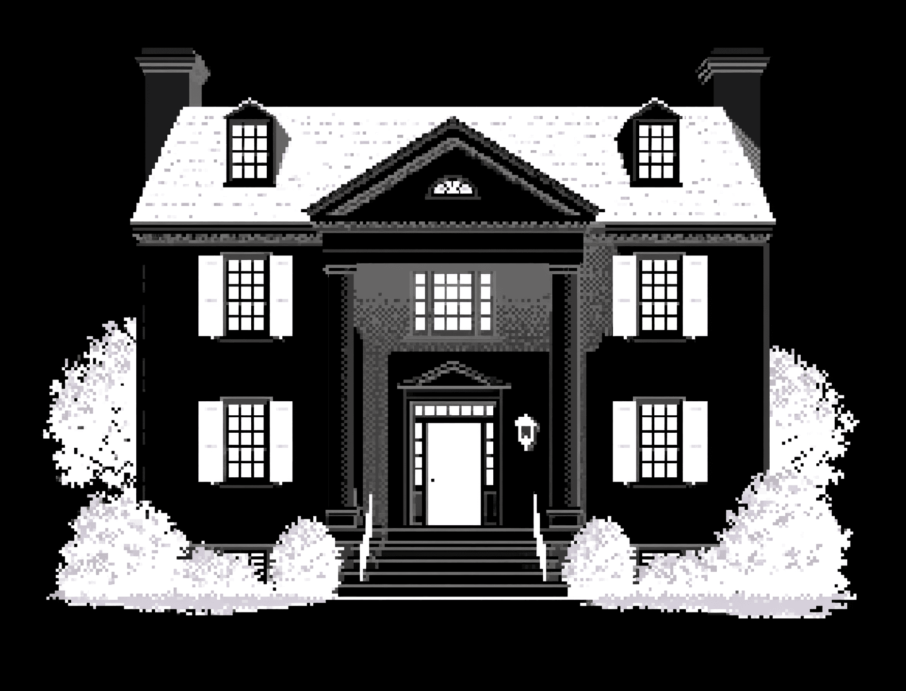 A house: you own businesses, not tickers